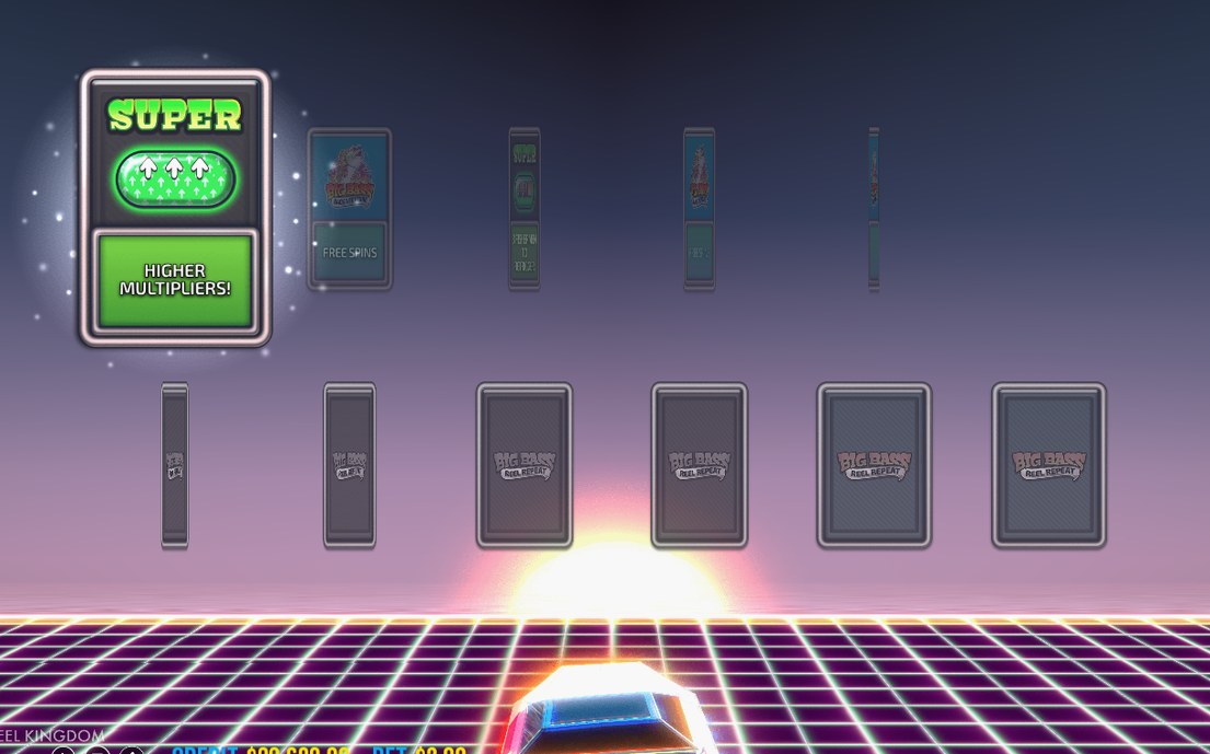 Pick a Card revealing HIGHER MULTIPLIERS